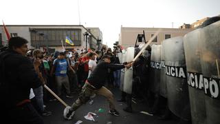 ‘La Toma de Lima’: Se registran incidentes entre manifestantes y la policía [VIDEO]