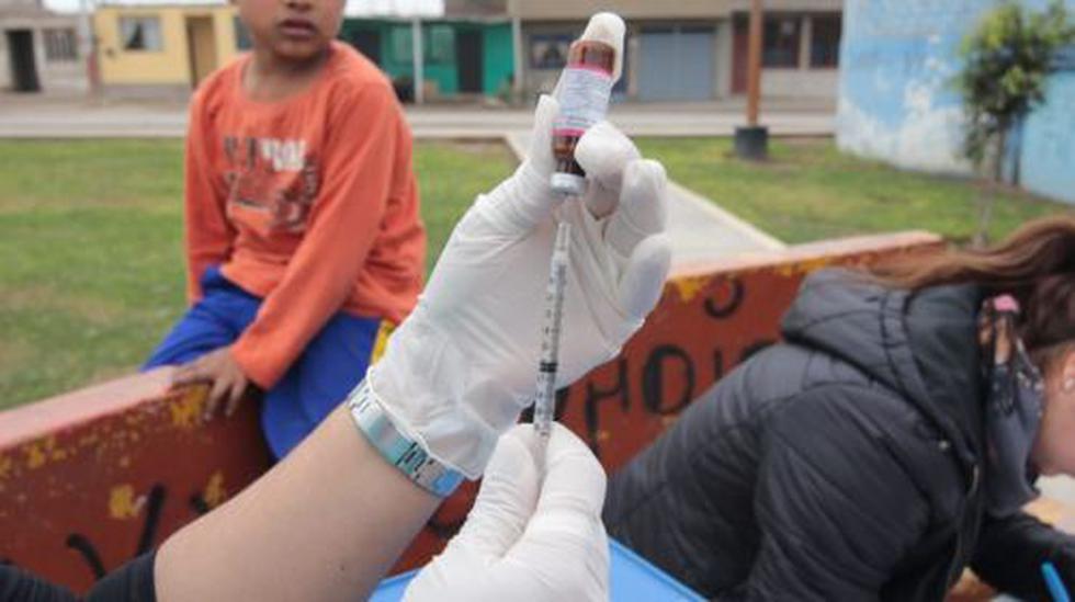 Las vacunas contra el sarampión son seguras y están garantizadas por la Organización Panamericana de la Salud  (Foto: Andina)