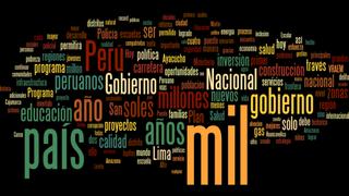 Mensaje a la Nación: Ollanta Humala y las 5 palabras más repetidas de su discurso