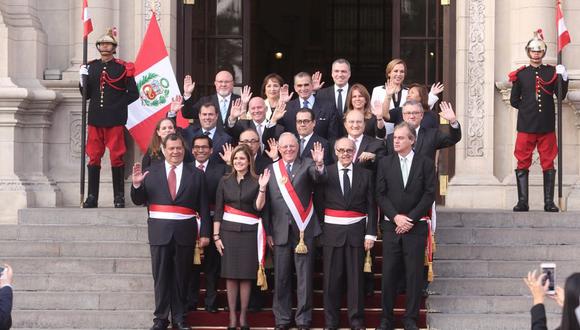Nuevo gabinete ministerial juramentó en Palacio de Gobierno. (Presidencia)