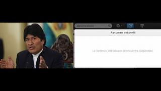 Bolivia investigará quién usa cuenta de Twitter a nombre de Evo Morales
