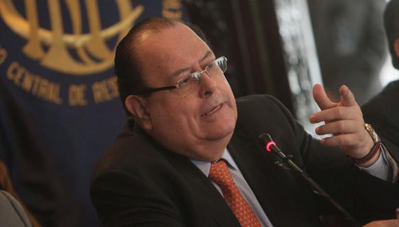 Julio Velarde presidente del BCR (Banco Central de Reserva) Fotos\Yodashira Perez