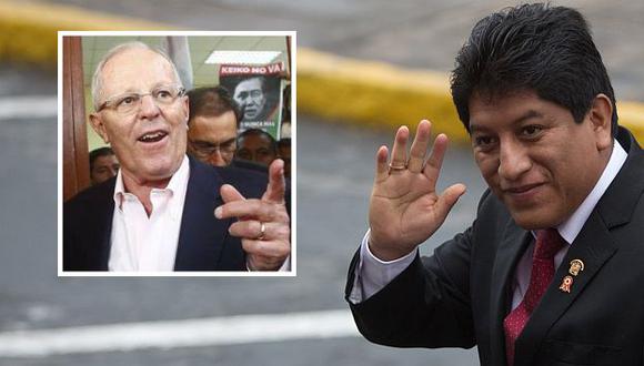 Josué Gutiérrez cuestionó el respaldo de Verónika Mendoza y de otros líderes políticos a PPK. (Perú21)