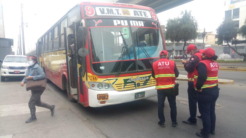 La Municipalidad de Surco informó que junto a los inspectores de la Autoridad de Transporte Urbano para Lima y Callao (ATU) realizó esta mañana una operación en el distrito.