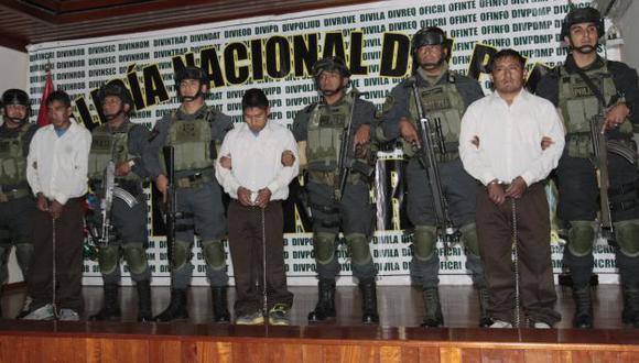 Maleantes fueron detenidos. (Andrés Cuya/USI)