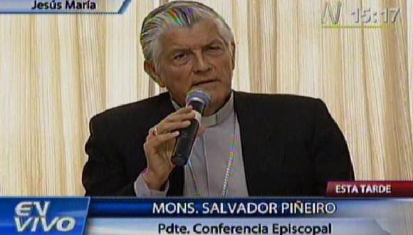 Piñeiro también se refirió al caso Conga y al conflicto entre la Iglesia y la PUCP. (Canal N)