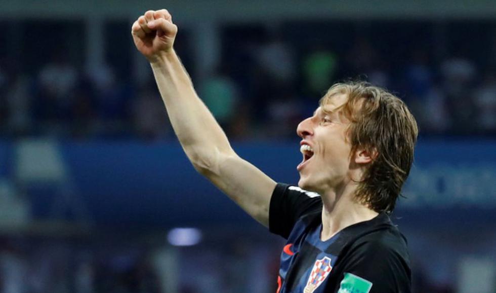 Luka Modric es designado deportista del año en Croacia. (Reuters)