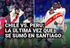 Conoce la última vez que la selección peruana sumó en Santiago