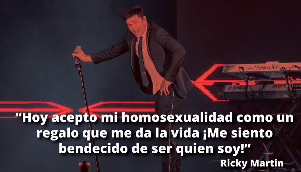 Ricky Martin vive feliz y con hijos.
