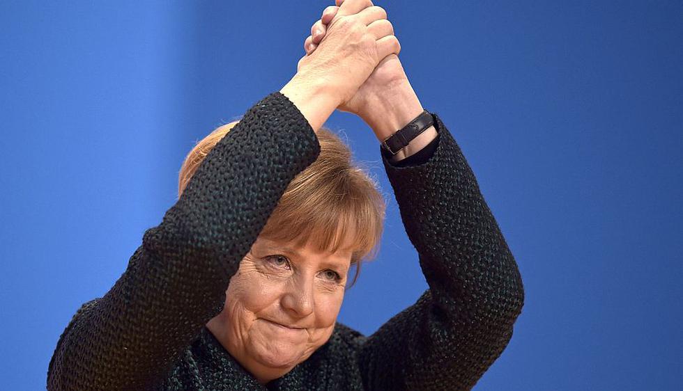 Angela Merkel, el personaje del año para la revista Time. (AP)
