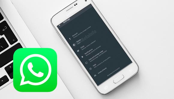 ¿Estás esperando que se active el "modo oscuro" de WhatsApp? El Dark Theme llega a la versión beta. (Foto: WABeta Info)