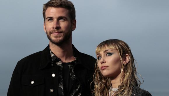 Liam Hemsworth y Miley Cyrus se separaron tras ocho meses de matrimonio, según informó la revista People. (Foto: AFP)