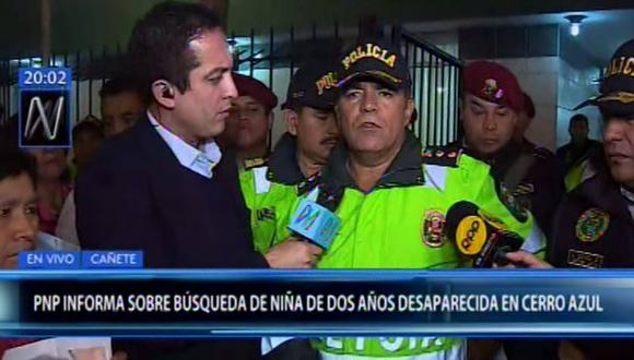 El general Gastón Rodríguez indicó que aún no tienen una pista clara sobre el paradero de la menor. (Video: Canal N)