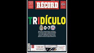 Copa América Centenario: Así informó la prensa de México sobre la derrota 7-0 ante Chile [Fotos]