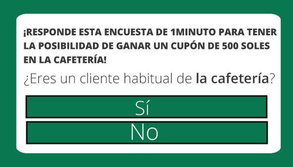 Obtener un supuesto regalo tras responder una falsa encuesta podría traerte dolores de cabeza en este Día del Café Peruano. (Perú21)
