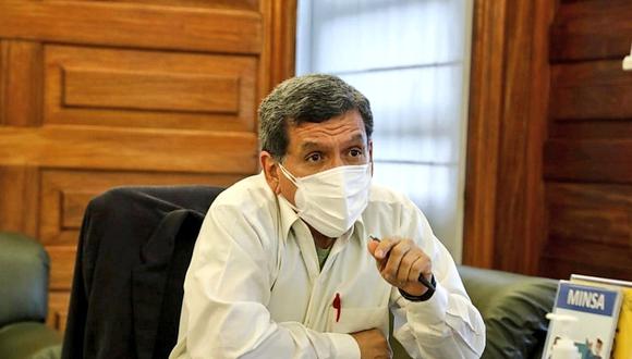 El ministro de Salud, Hernando Cevallos, aseguró que están enfocados en luchar contra la pandemia del COVID-19. (Foto: Minsa)