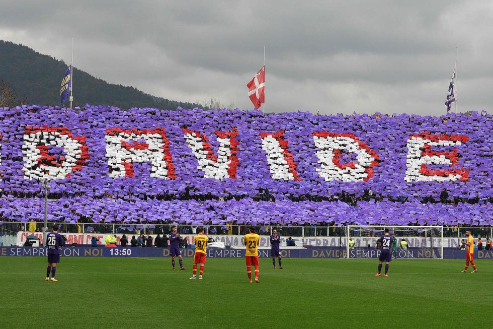 En memoria de Davide Astori se respetará un minuto de silencio en todos los duelos de la Serie A, Serie B (Segunda División) y Serie C (Tercera División) de Italia. (AFP)