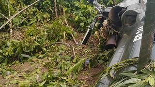 Helicóptero del Ejército cayó en Mazamari
