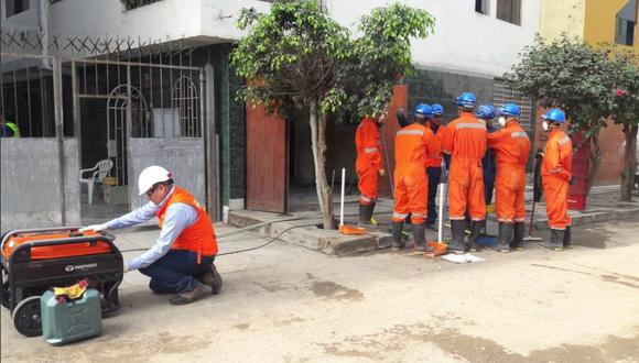 Sedapal inicia los trabajos de desinfección en las viviendas afectadas en San Juan de Lurigancho