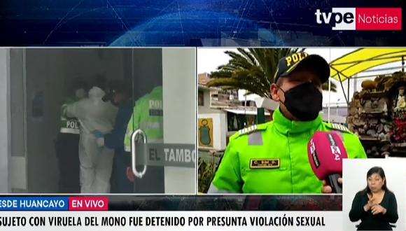 Hombre de 26 años de edad contactó a una mujer por redes sociales y fue acusado de tocamientos indebidos, informó la Policía. (Foto: TV Perú Noticias)