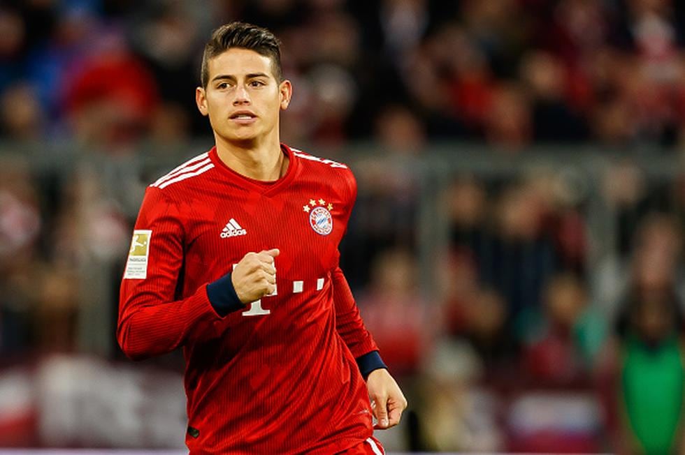El préstamo de James Rodríguez a Bayern termina al final de esta temporada. (GETTY)
