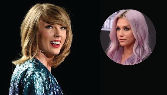 Taylor Swift ayuda a Kesha en su batalla legal y le dona 250.000 dólares. (AFP)