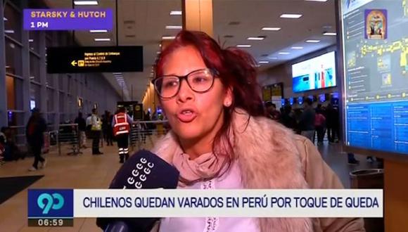 De acuerdo a Latina Noticias, los vuelos fueron suspendidos hasta la tarde de hoy. (Latina)