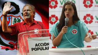 Alfredo Barnechea y Verónika Mendoza empatan en el tercer lugar, según Ipsos