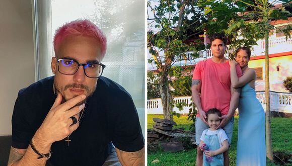 Jazmín Pinedo y Gino Assereto muestran que son una familia unida por el bienestar de su hija. (Instagram: @ginoasseretocarpena / @jazminpinedo)