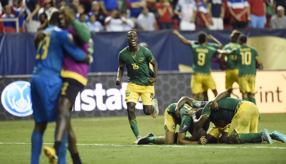 Jamaica venció a EEUU y es finalista de la Copa Oro por primera vez en su historia. (Reuters)
