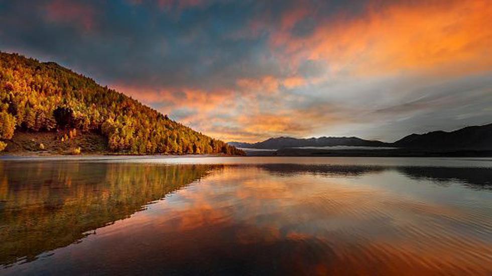 Nueva Zelanda: El lago Tekapo: donde podrá contemplar la Cruz del Sur o la vía láctea por la claridad del cielo. (Getty Images)
