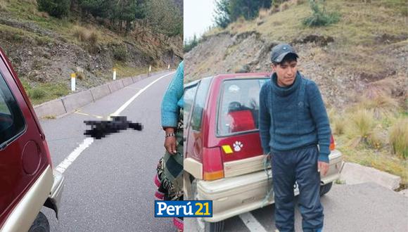 El hombre asesinó al can con total naturalidad. Foto: Facebook de Ayacucho360