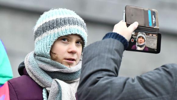Greta Thunberg cumplió 17 años. (AP)