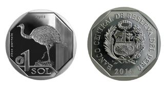 BCRP: Ponen en circulación nueva moneda de S/ 1 alusiva al suri [FOTOS]