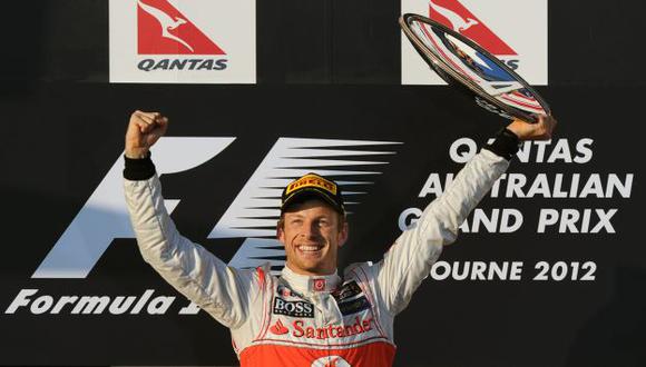 CORTE INGLÉS. Button, subcampeón mundial 2011, suma 13 victorias en 209 carreras. (Reuters)