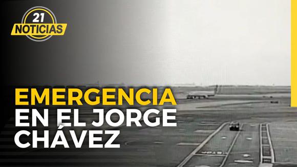 Avión de Latam sufre accidente en pista de aterrizaje del aeropuerto Jorge Chávez
