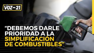Erick García: “Debemos darle prioridad a la simplificación de combustibles”