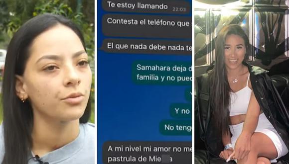 Samahara Lobatón fue denunciada por acoso ante la comisaría. (Foto: Instagram / captura ATV)