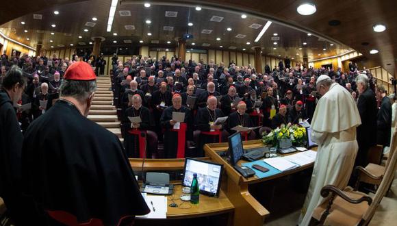 El papa Francisco preside una cumbre sobre abusos en la Iglesia Católica. (Foto: EFE)