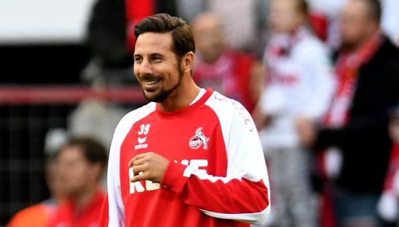 Pizarro podría reaparecer en la Bundesliga este sábado, cuando Colonia visite a Hannover 96 por la jornada 23 del certamen. (AFP)