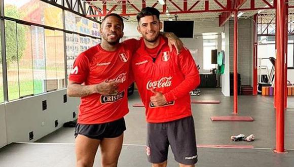 Jefferson Farfán feliz por el regreso de Carlos Zambrano a la Selección Peruana. (Foto: Instagram jefferson_farfan_oficial)