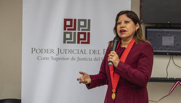 Ruth Benavides es jueza titular en la Corte Superior del Callao. (Poder Judicial)