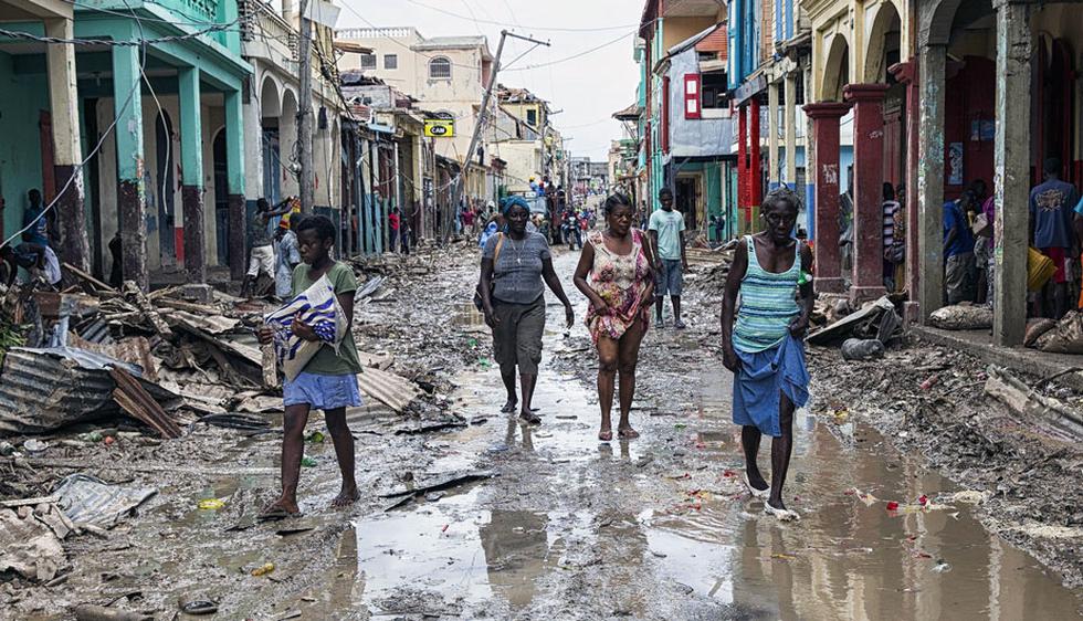 Haití ha quedado devastada tras el paso del Huracán Matthew. (EFE)
