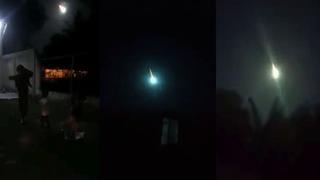Un meteorito fue captado en video mientras surcaba el cielo de Venezuela [VIDEO]