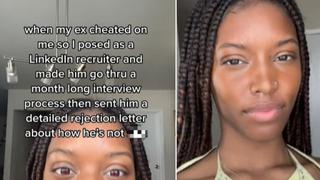 Mujer revela que se hizo pasar por una reclutadora para enviarle una carta de rechazo a su ex infiel