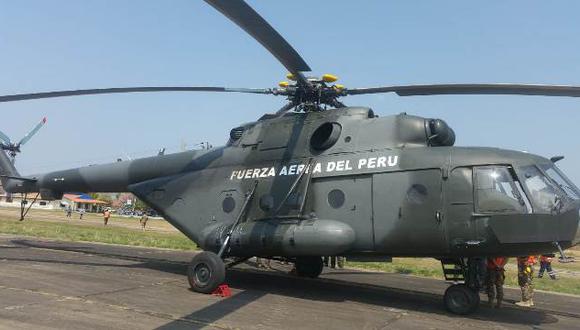 Helicóptero de la FAP desaparece cuando se dirigía de Lima a Junín.