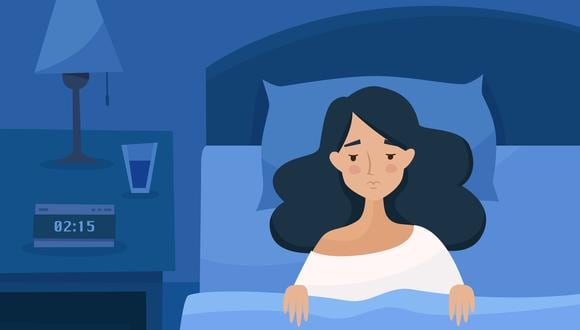 El insomnio se caracteriza por la dificultad para dormir, generando largos periodos de vigilia en la persona. (Foto: Shutterstock)