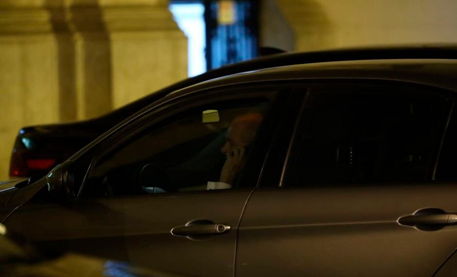 El ex primer ministro Pedro Cateriano también llegó a Palacio de Gobierno. (Foto: Giancarlo Ávila / GEC)