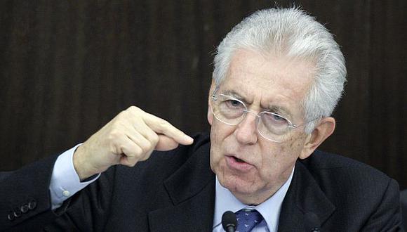 “No debemos ser percibidos en Europa como un foco de crisis”, dijo Monti. (Reuters)