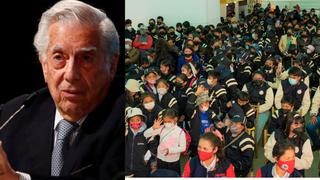 Junín: Mario Vargas Llosa se reunió con jóvenes en Feria del Libro de Huancayo